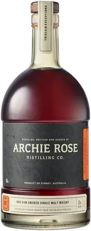 Archie Rose Red Gum Smoked Single Malt Whisky 700ml
