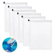 Fine Mesh Bag Swimming Pool Vacuum Leaf Eater Catcher, 6 Pack
