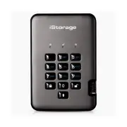 iStorage diskAshur PRO2 HDD 2TB | Secure Portable Hard Drive | FIPS Level 3 c...