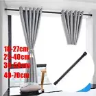 Telescopic Curtain Pole Spring Shower Rail Rod Tension Extendable Adjustable