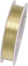 0.8mm Jewelry Beading Wire 8ft Tarnish Copper Craft Wire for DIY Jewelry Necklace Bracelet Making