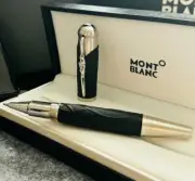 Montblanc Writers Brothers Grimm Series Black-Silver Rollerball Pen With Box