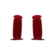 Bikelane 80mm Mushroom Handlebar Grips for 12" Kid's Bikes 22mm hole Red