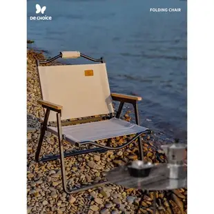 戶外折疊椅子野營克米特椅便攜野餐露營椅美術寫生釣魚凳沙灘桌椅
