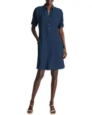 NIC+ZOE Button Devon Dress