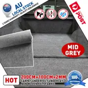 2M² Heavy Duty Car Carpet Underfelt Underlay Felt for moulded Car Carpets (for: Renault)