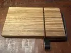 Solid Beli Hardwood Hand Made Cheese slicer Board - Customization is available