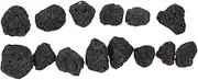 Zerodeko 1Bag Volcanic Decorative Rocks Natural Aquarium Ornaments for Fish Tank Decoration Craft Material Enhance Scenery and Aesthetic Value Aquatic