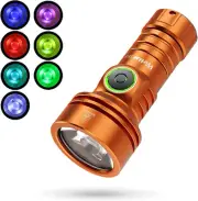 Wurkkos TS11 Rechargeable Led Torch, 616M Long Range Flashlight, 2000 Lumen S...