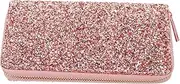 [LIFKOME] Ladies Wallet Women Purse Shiny for Women Zippered Handbag Multi-Layer