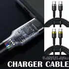 PD 120W Super Charging For S24 S23 USB-C TO Type C Cable Access Fast J8R0