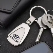 Hyundai Metal Alloy Car Key Ring