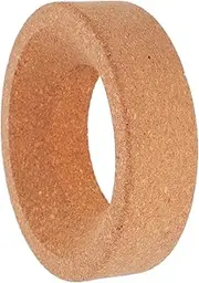 TOPPERFUN Cork Flask Holder Cork Base Flask Lab Holder Cork Round Bottom Flask Support Stand Cork Stand for Lab Flask Holder Flask Holder Cork Stand Lab Stand Support Light Brown Wooden