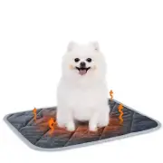 Nobleza Self Warming Pet Mat Extra Warm Thermal Dog Crate Pad for Indoor Outd...