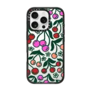 iPhone 16 Pro Impact Case Cheerful Cherries