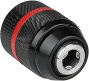YWBL-WH Multi Keyless Chuck, Keyless Hand Drill Chuck 1/2-20UNF Mount 1~13mm Self-tighten Drill Chuck for Multiple Purposes