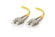 Alogic 1m SC-SC Single Mode Duplex LSZH Fibre Cable 09/125 OS2 [SCSC-01-OS2]
