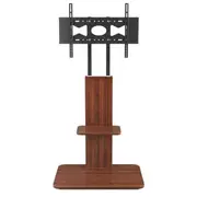 Unique Ergonomic Floor TV Stand 32-60" Universal TV Stand Mount with Open Shelf