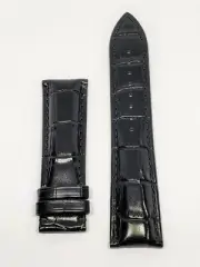 Original MIDO Baroncelli Model: M8690 Black Leather 22mm Band Strap