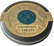 The Turtle Tribe Toothpaste Tablets Mint with Flouride 125Pack