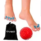 NEW OVEO Toe Separators - GEL - Hammer Toe & Toe Straightener & Massage ball