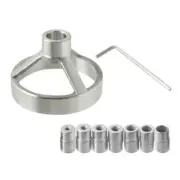 9pcs Woodworking 90° Vertical Drill Guide Hole Puncher Fixtures Wood Position
