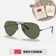 【RayBan 雷朋】飛行員偏光太陽眼鏡(RB3025-002/58 58mm 62mm 偏光鏡片)