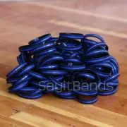 Set of XL 9 Inch Thin Blue Line Wristbands Wristbands - Police Bracelet Lot