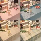 Home Decoration Plaid Tablecloth Strawberry Table Mat Nordic Desk Table Cloth
