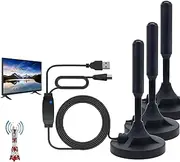 Broadwave Antenna, Broadwave TV Antenna 2025, Digital Antenna for Smart TV Indoor,Suction Cup Plug, Supports 4k Indoor Full HD, Long Range Reception HD Antennas for Television (#3)
