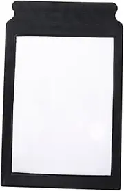 Portable Magnifying Glass A4 Magnifying Lens A4 Magnifier A4 Magnifying Glass Soft Surface Elder Handle Handheld Magnifying Glass