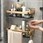 Bathroom Storage Bathroom Shelf Towel Rack Storage Basket Storage Box