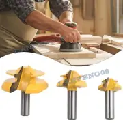 45 Degree Lock Miter Router Bit 1/4'' 1/2'' Shank Cutting Diameter Cutter Tools