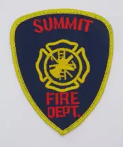 Summit Fire Department Michigan Patch