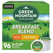 Lot Green Mountain Breakfast Blend Decaf Coffee Pod 120Kcup Light Roast FreeShip