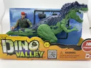 NEW Chap Mei Dino Valley Danger playset T-Rex, Action Figures, 10 Piece Set