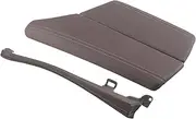 Car Front Center Console Armrest Cap Cover W/Armrest Cover Lid Compatible For BMW F10 2010-2017 5Series(Mocha Brown)