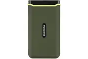 Transcend 2 TB Portable Solid State Drive - External - Military Green - USB 3.2 (Gen 2) Type C