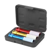 Wheel Nut Impact Socket Set Long 150mm - Metric 3 Pc. by TOLEDO 309032