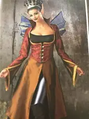 Simplicity Sewing Pattern 1138 Misses Ladies Dark Fairy Costume Size 6-12