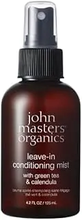 John Masters Organics Green Tea and Calendula Leave in Conditioning Mist Spray, 4.2 Ounce