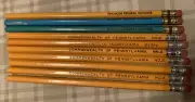10 Vintage Commonwealth of Pennsylvania PA Pencils Franklin Federal Savings Mix