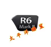 Original Fuselage Body Nameplate Logo Model Number Symbol Canon EOS R6 Mark II