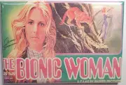 Bionic Woman MAGNET 2"x3" Board Game Box Refrigerator Locker Retro