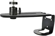 AsrMyjcx Projector Wall Mount Projector Bracket Bedroom Living Room Easy to Install Office Hotel Carbon Steel Adjustable 360 Rotation, Load Bearing 3kg