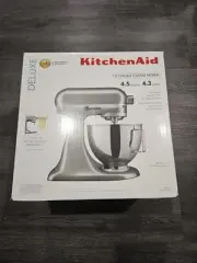 KitchenAid KSM97CU Deluxe Tilt-head Stand Mixer 4.5 qt Contour Silver NEW SEALED