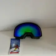 JetBlaze Ski / Snow Boarding Goggles Mirrored Lens Soft Drawstring Bag- Open Box