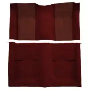 Carpet for 1970 Ford Mustang Mach I with 2 Maroon Inserts Fastback Nylon