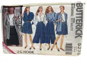 Butterick Sewing Pattern 5270 Shirt Skirt Petite Misses Size 12-16 JG Hook
