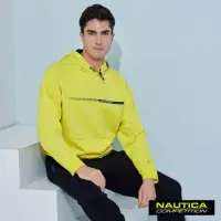 在飛比找momo購物網優惠-【NAUTICA】男裝 COMPETITION休閒撞色長袖連